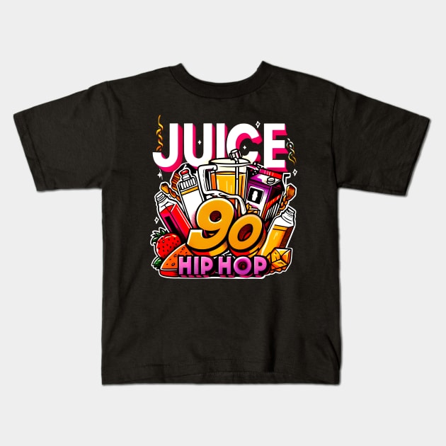 Birthday Gold Hip Hop  Love The 80's 90' Kids T-Shirt by gidpickywo